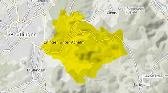 Immobilienpreisekarte Eningen unter Achalm